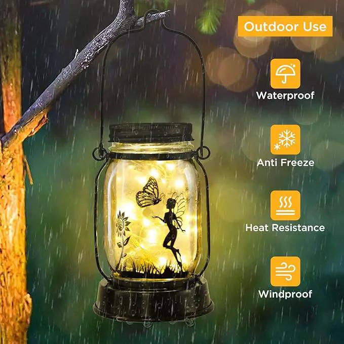 kyoryuger Fairy Solar Lanterns 3-in-1, Fairy Gifts for Women Mom Gramdma, Christmas Mom Gifts, Unique Birthday Gifts for Fairy Lover, Fairy Garden Decoration Outside for Yard, Patio,Backyard,Porch by GreenHaven Gardens