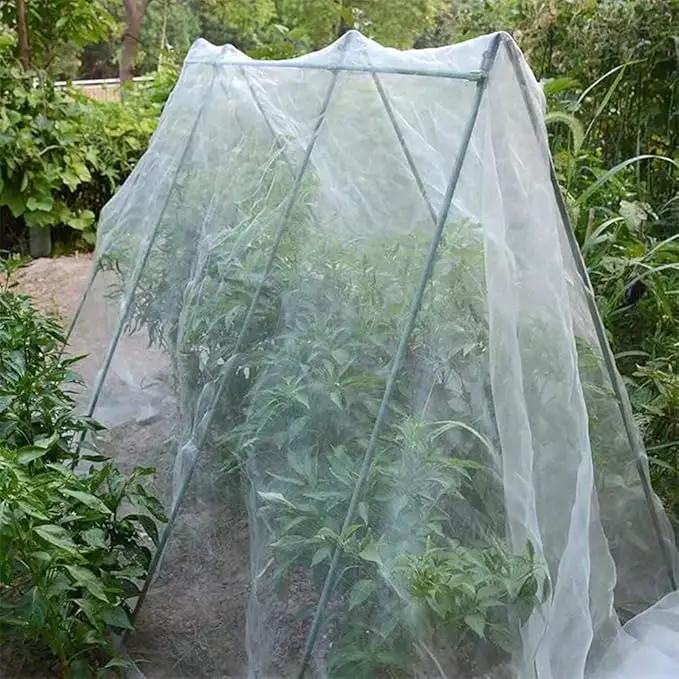 Agfabric Garden Netting 20'x50' Insect Pest Barrier Bird Netting for Garden Protection,Row Cover Mesh Netting for Vegetables Fruit Trees and Plants,White by GreenHaven Gardens