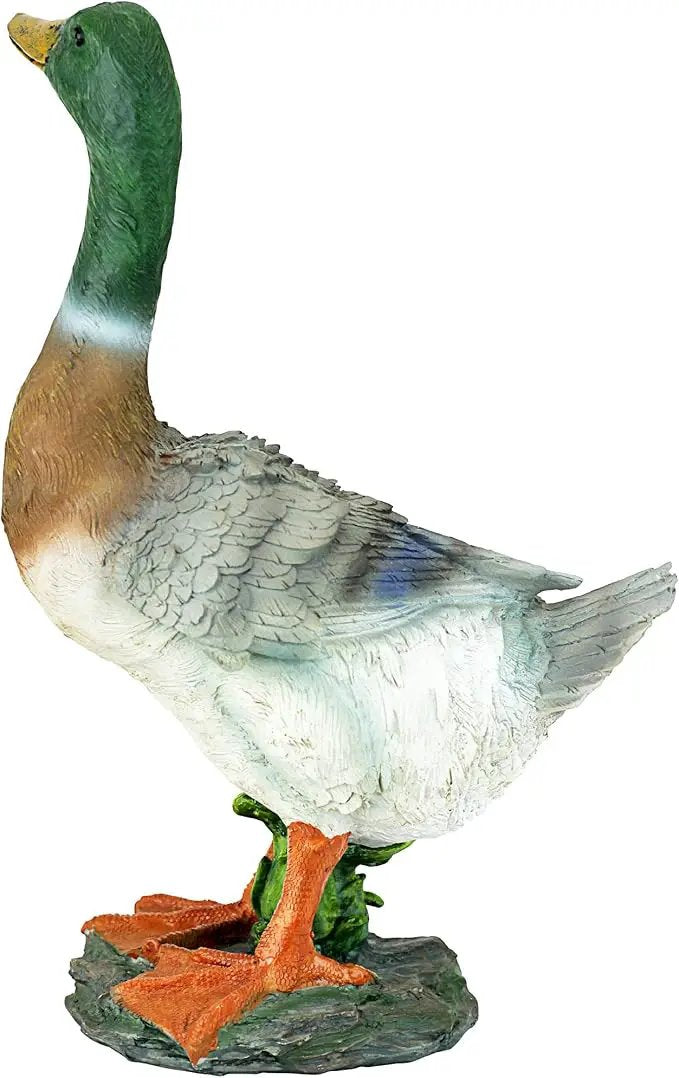 Mallard Duck Statue by GreenHaven Gardens