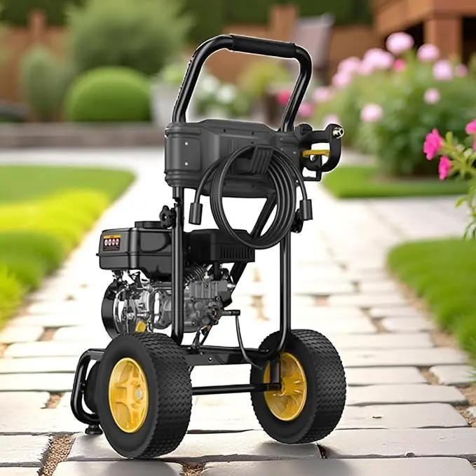 Heavy-Duty Gas Pressure Washer, 3500Psi at 2.6Gpm Power Washer,Portable, 30feet Pressure Hose,Industrial Style,Axial Cam Pump, for Siding, Driveway, House, Car, RV, Paint Preparation etc by GreenHaven Gardens