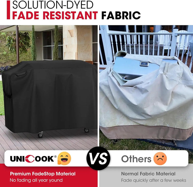 Unicook 70 Inch Griddle Grill Cover for Blackstone 36 Inch ProSeries, Heavy Duty Waterproof Large Flat Top Grill Cover with Sealed Seam, Compare to Blackstone 5005, 5482, Black by GreenHaven Gardens