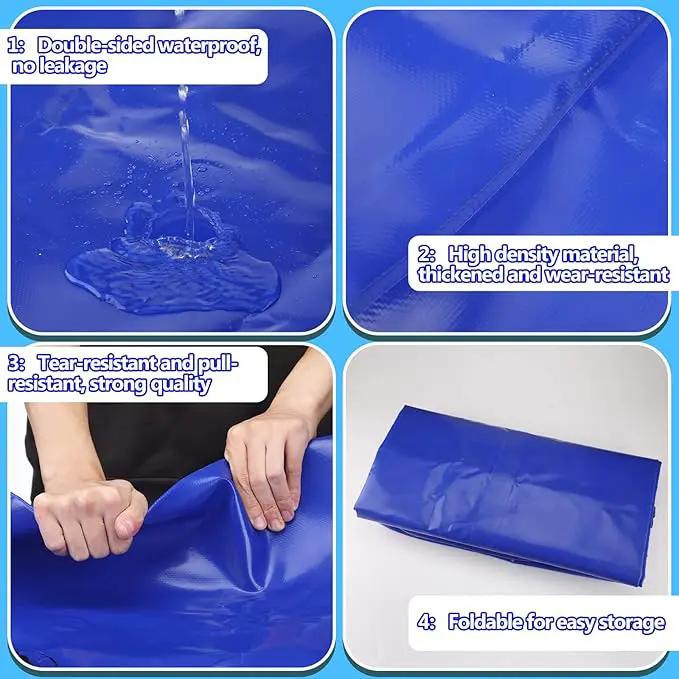 Kingdder Large Capacity Water Storage Bladder Emergency Water Bladder Tanks Foldable Storage Tank Portable Rainwater Bag for Drought Resistance Fire Protection Agricultural Irrigation(540L) by GreenHaven Gardens