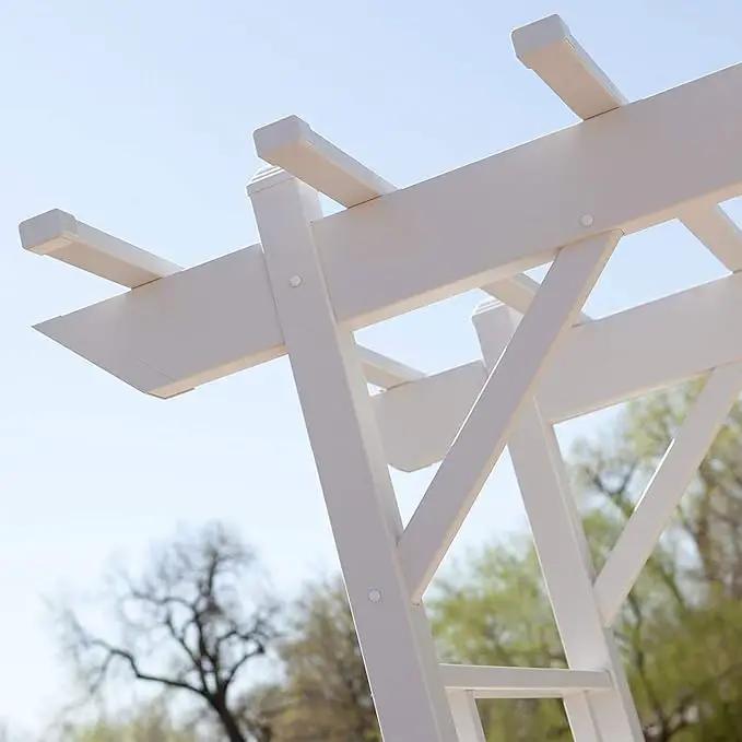 Dura-Trel Outdoor Garden Arch, Wellington Arbor Trellis for Climbing Plants, 72" x 85" by GreenHaven Gardens