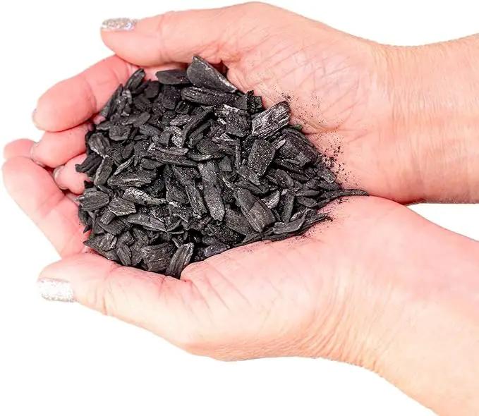 Horticultural Charcoal for Indoor Plants [2-Quart Bag] Black Diamond Soil Amendment for Orchids, Terrariums, and Gardening by GreenHaven Gardens