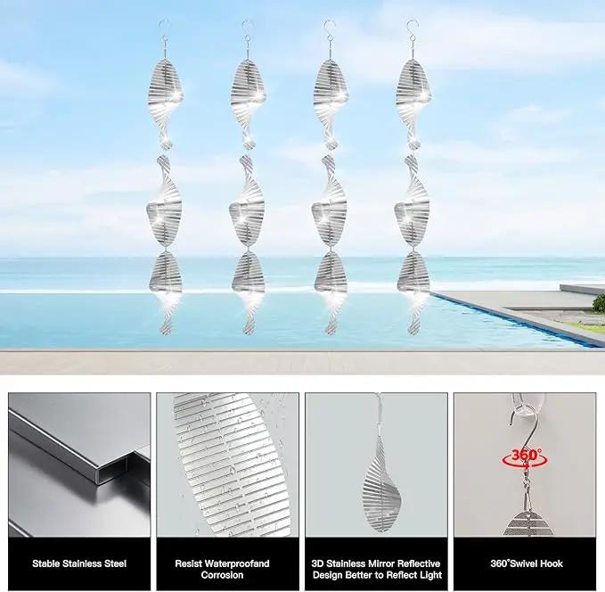 12Pcs Bird Scare Discs, Highly Reflective Double-Sided Bird Reflector, Extra Sparkly Wind Spinners Bird Devices to Scare Birds Like Woodpeckers, Pigeons, Ducks Away from Yard Patio Farm by GreenHaven Gardens