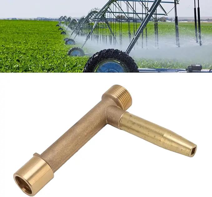 BORDSTRACT Quick Water Intake Valve Key, G1 Male Thread Brass Quick Coupler Valve Hose for Garden Underground Irrigation by GreenHaven Gardens