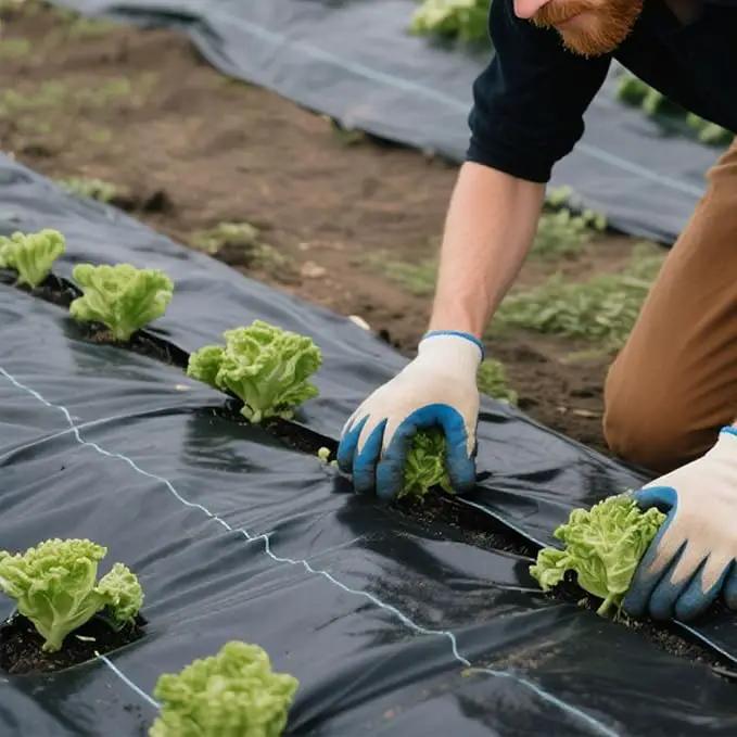 Weed Barrier Landscape Fabric Heavy Duty,3.2 OZ Premium Garden Weed Blocker Fabric for Weed Control, Plastic Ground Cover with Woven Weed Cloth,Durable Landscaping Fabric (4FT X 250 FT) by GreenHaven Gardens