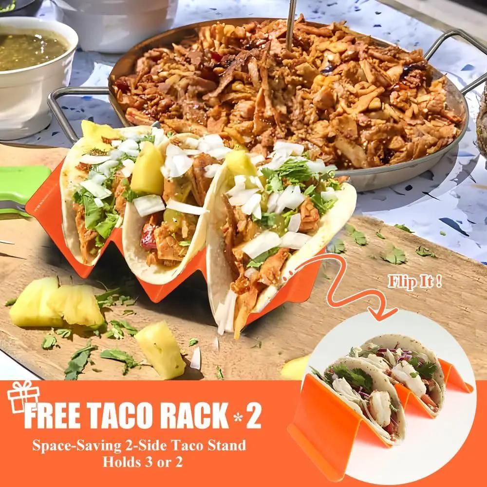 Stainless Steel Vertical Gyro Spit for Oven - Gyro/Shawarma Skewer Stand, Gyro Plate/Pan for Chicken, Meat, Kebabs -Home Use by GreenHaven Gardens