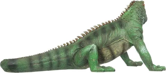 Design Toscano Iggy The Iguana Indoor/Outdoor Garden Statue, Large, 22 Inch Long, Cast Stone Resin, Full Color Finish by GreenHaven Gardens