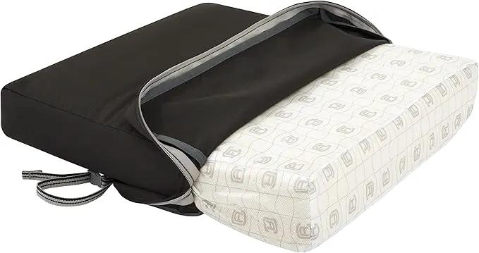 Classic Accessories Ravenna Water-Resistant 21 x 21 x 3 Inch Patio Seat Cushion, Espresso by GreenHaven Gardens