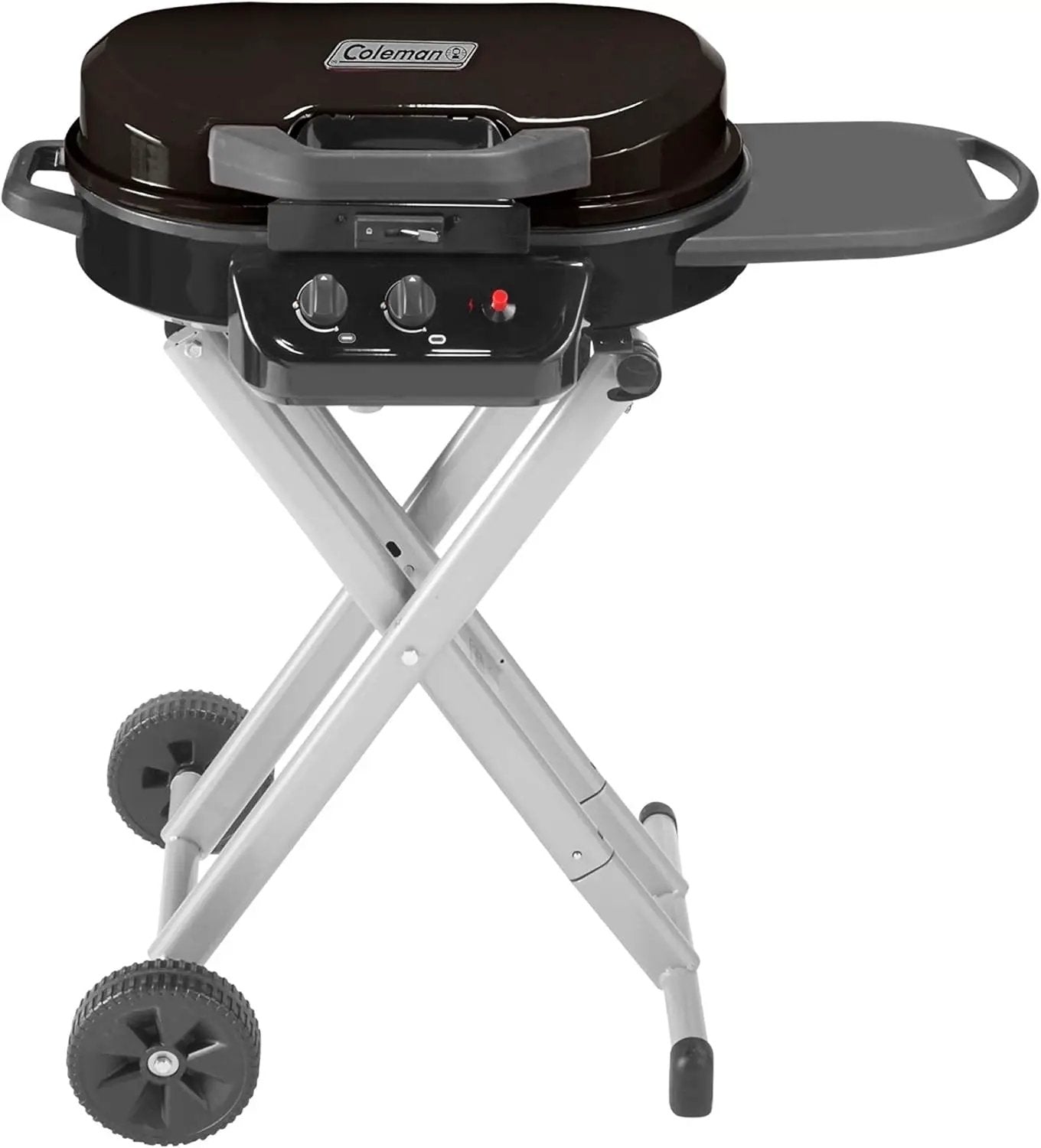 Coleman RoadTrip 225 Portable Propane Grill, 2-Burner Gas Grill with Matchless Ignition & Adjustable Temperature Control, 11,000 BTUs of Power for Grilling, Tailgating, Camping, BBQ, & More by GreenHaven Gardens
