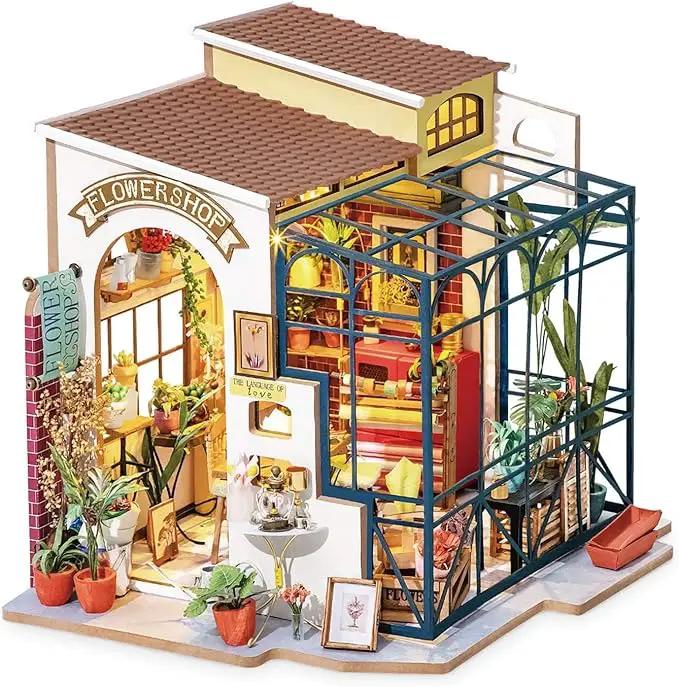 Rolife 1:20 Miniature House Kits-Tiny House Kit-DIY Miniature Dollhouse Kits for Adults-Model Building Craft Kits-Hobbies Gifts for Women and Men by GreenHaven Gardens