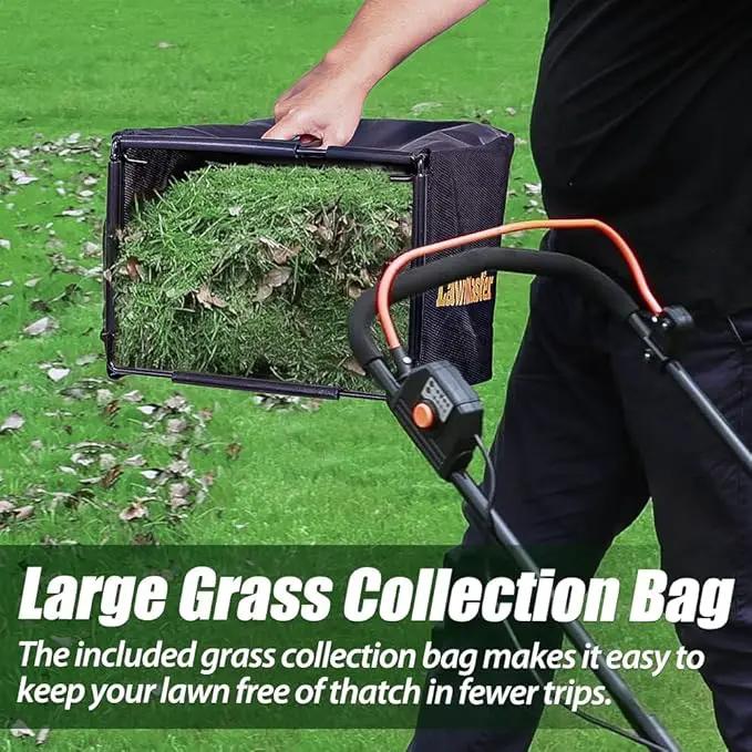 LawnMaster MEB1216K Electric Lawn Mower 16-Inch 12AMP by GreenHaven Gardens