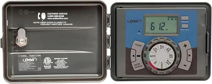 Orbit 27896 - Easy-Set Logic 6-Station Indoor/Outdoor Sprinkler Timer/Controller by GreenHaven Gardens