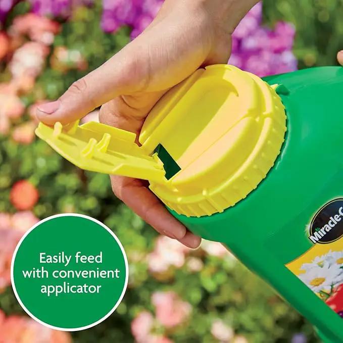Miracle-Gro Shake 'N Feed All Purpose Plant Food, For In-Ground and Container Plants, Feeds for up to 3 Months, 4.5 lbs. by GreenHaven Gardens
