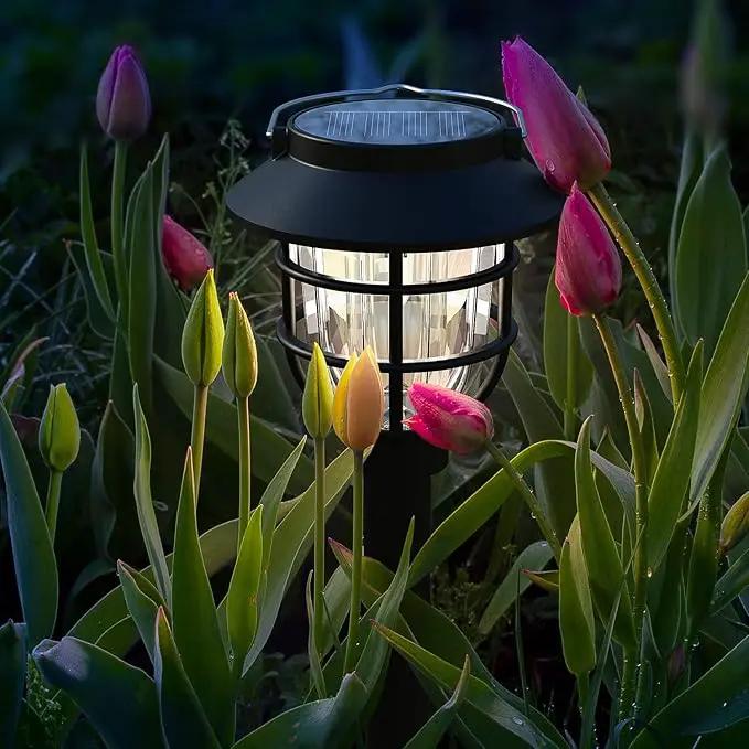10 Pack Solar Pathway Lights Outdoor - Bright Solar Powered Garden Lights with Warm White LED, Auto On/Off Waterproof Path Lights Decorative, Landscape Lighting for Yard Patio Walkway Driveway by GreenHaven Gardens