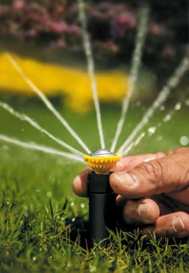 Rain Bird 12SAFPROPR Pressure Regulating (PRS) High-Efficiency Pro Rotary Sprinkler, 360° Full Pattern, 13' - 18' Spray Distance, 4" Pop-up Height by GreenHaven Gardens
