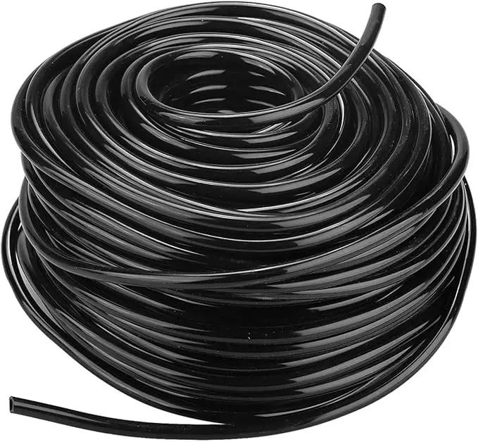 1/4 inch Garden Watering Tube, 4mm Water Tube Irrigation System Hose Blank Distribution Line Plant Drip Automatic Pipe DIY Agriculture Hydroponics Misting Tubing Patio Lawn Yard Greenhouse Outdoor by GreenHaven Gardens