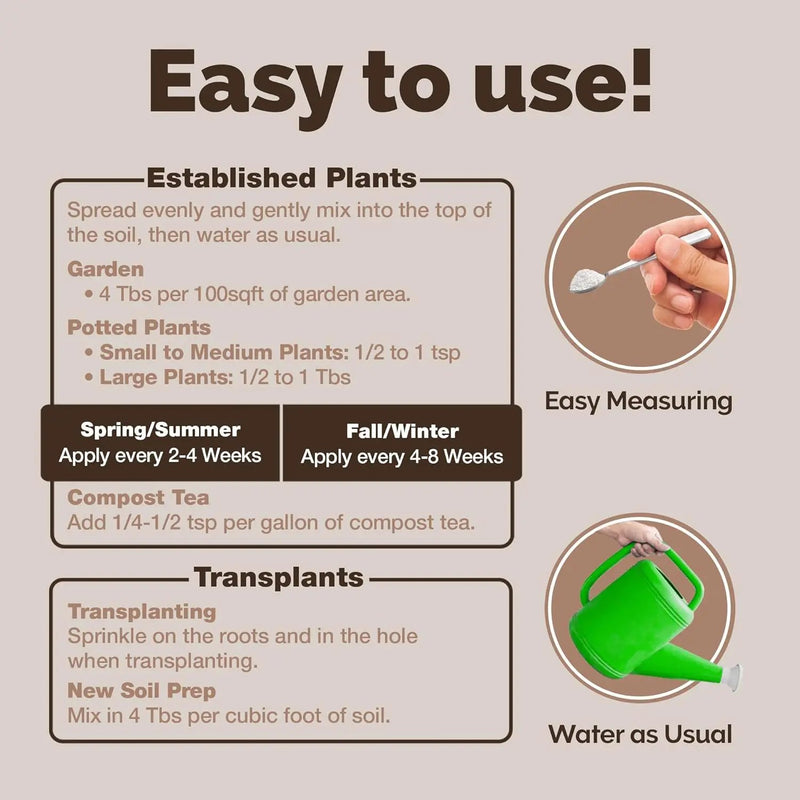 TPS NUTRIENTS Root Mycos for Transplanting and Established Plants (16 Ounces) by GreenHaven Gardens