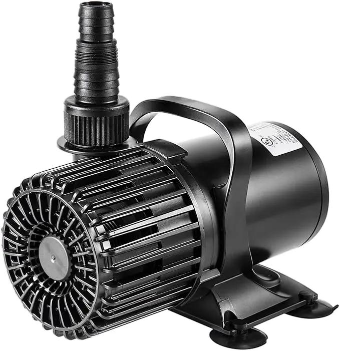 VIVOSUN 1600 GPH Submersible Water Pump, 100W Pond Pump, Ultra Quiet Aquarium Pump with 15FT. Lift Height for Pond, Waterfall, Fish Tank, Statuary, Hydroponic by GreenHaven Gardens