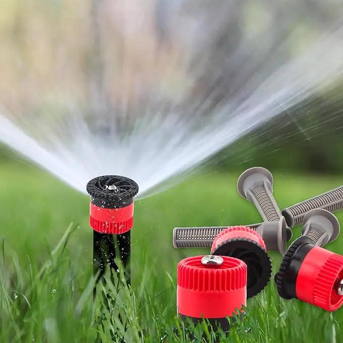 24 Pcs Variable Arc Nozzle Adjustable Sprinkler Nozzle High Efficiency Replacement Pop-up Sprinkler Heads Compatible for Sprinklers, 10VAN by GreenHaven Gardens