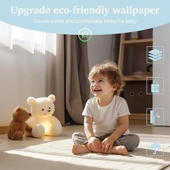 Dimoon 590''x17.7'' White Peel and Stick Wallpaper Contact Paper Self Adhesive Wall Paper by GreenHaven Gardens