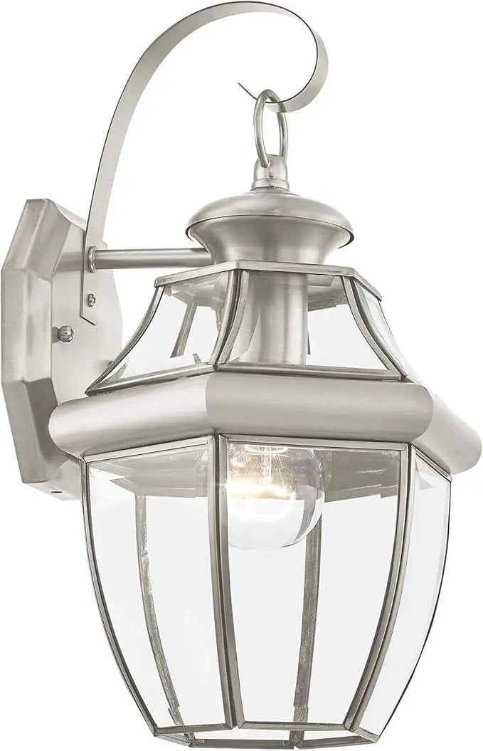Livex Lighting 2151-03 Outdoor Lighting, 13" x 8.5" x 8.5", White by GreenHaven Gardens