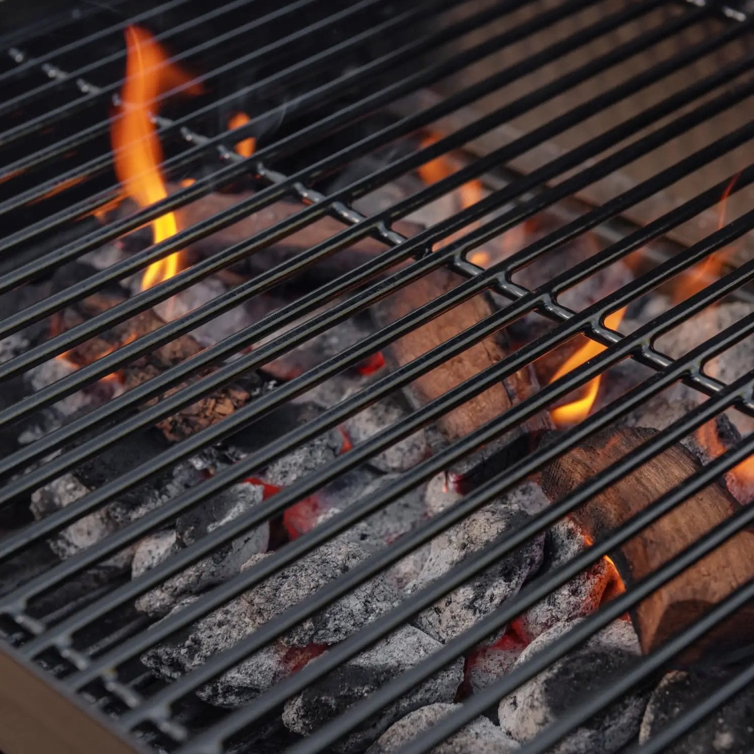 Nexgrill 17.5" Charcoal Grill with Side Shelf, 349 SQ In Cooking Space, Adjustable Chimney, Air Dampers, Temperature Gauge, Warming Rack, Barrel Smoker Grill for Camping, Picnics, and More - 810-0063 by GreenHaven Gardens