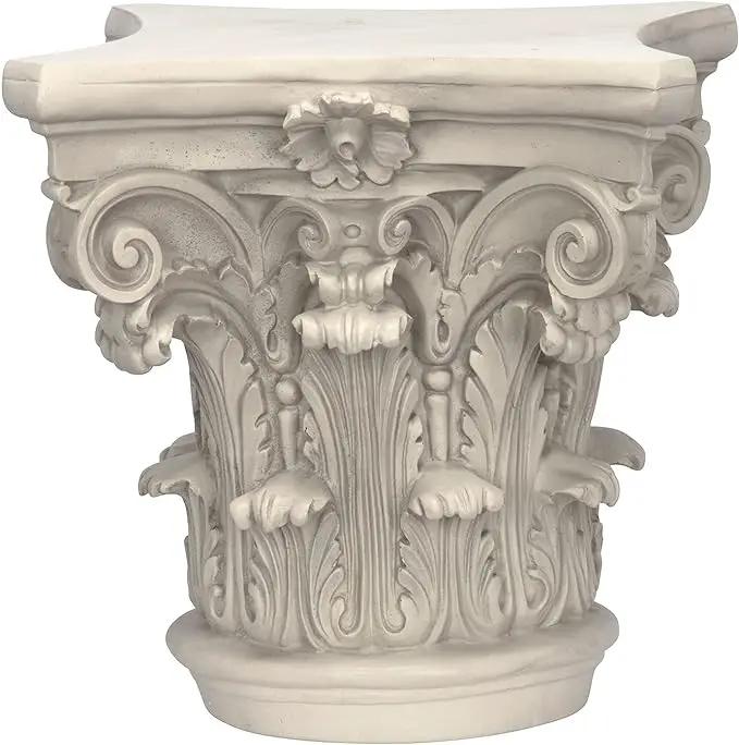Design Toscano The Corinthian Pillar, Capital Small by GreenHaven Gardens