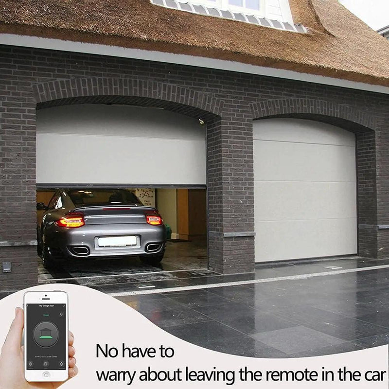 Smart Wi-Fi Garage Door Opener Remote,APP Control, Compatible with Alexa, Google Assistant, Siri, No Hub Required by GreenHaven Gardens