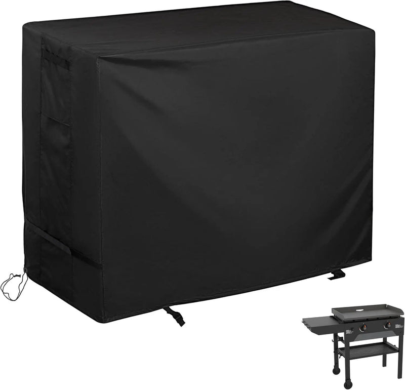 Grill Cover for Blackstone 2206 Original 28in Griddle, Flat Top Griddle Cover for Blackstone 28 Inch Grill with One Shelf by GreenHaven Gardens