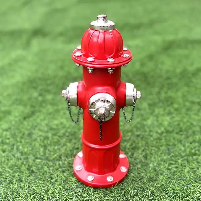 Elenon Garden Fire Hydrant Outdoor Statue Decorative for Dog to Peed on, 14.5" Fire Hydrant Puppy Pee Training Post, Gadrden Yard Lawn Backyard Ornament Decoration Firefighter Gifts for Men by GreenHaven Gardens