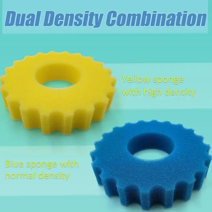 Replacement Sponge Filter Media Pad Compatible with VIVOHOME 1580/1840GPH Grech Pond Bio Pressure Filter Foam Koi Fish, Sponge for VIVOGROW 1580/1840GPH Pressurized Biological Pond Filter by GreenHaven Gardens