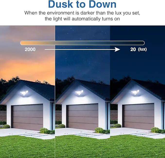 150W Motion Sensor Lights Outdoor for Outside, 15000LM LED Flood Lights Outdoor Wired Dusk to Dawn, Exterior Security Floodlight Fixture Waterproof IP65, Outdoor Lighting for House, Garage by GreenHaven Gardens
