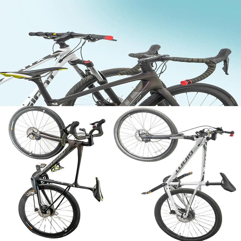 Road Bike Wall-Mounted, Swivel Bike Rack, Snap-on Bike Wall Mount, Garage Bike Rack, Wall Mounted Bike Rack, Space Saving Wall Mounted Bike Rack Black(Highway model) by GreenHaven Gardens