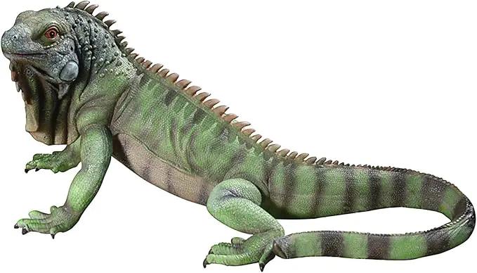 Design Toscano Iggy The Iguana Indoor/Outdoor Garden Statue, Large, 22 Inch Long, Cast Stone Resin, Full Color Finish by GreenHaven Gardens