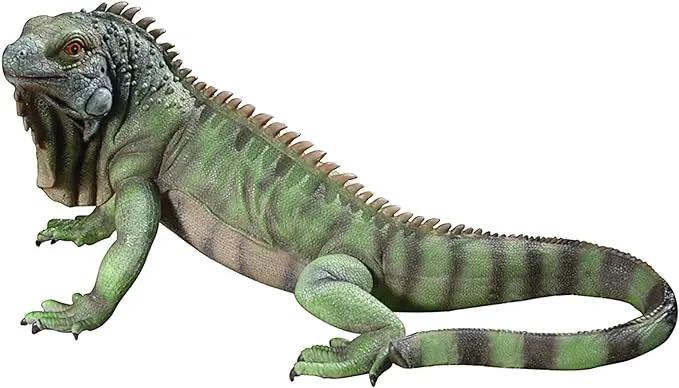 Design Toscano Iggy The Iguana Indoor/Outdoor Garden Statue, Large, 22 Inch Long, Cast Stone Resin, Full Color Finish by GreenHaven Gardens