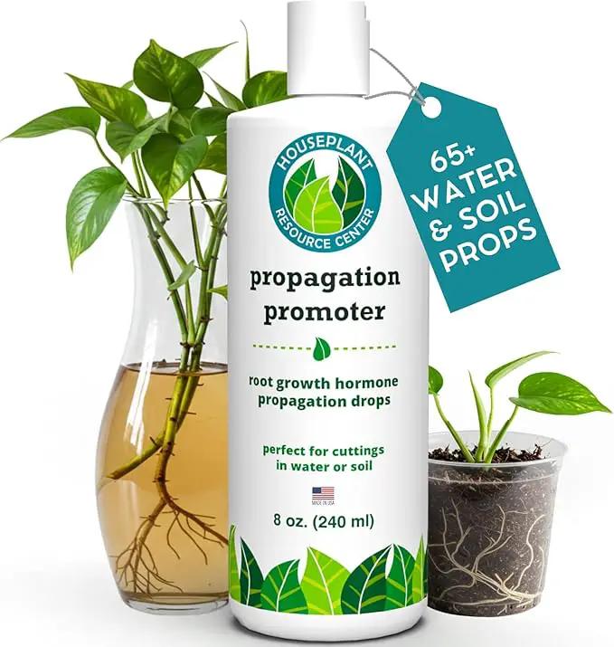 Houseplant Prop Drops - Propagation Promoter & Root Growth Hormone | Root Stimulator for Cuttings | Supports Stronger, Healthier Plants | Easy-to-Use Liquid Formula for Water & Soil Propagation | 8oz by GreenHaven Gardens
