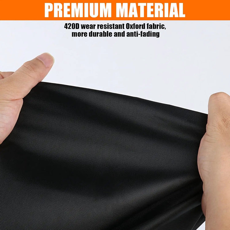 2 Burner Gas Grill Cover 32 Inch, Waterproof Cover for Char-Broil 463673519 Gas Grill, Protective Outdoor Grill Cover for Weber Nexgrill with Collapsed Side Tables by GreenHaven Gardens