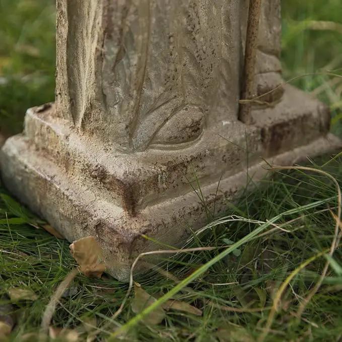 Holy Family Garden Statue Large Catholic Outdoor Sculpture H31.5” Big Sacred St Joseph Tall Virgin Mary Religious Saint Mother of God Outside Yard Lawn Patio Painted Resin by GreenHaven Gardens