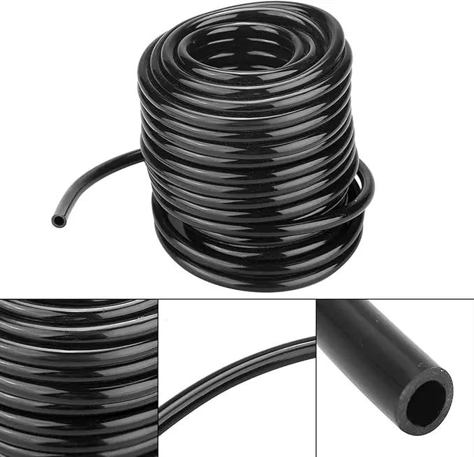 Garden Watering Tube, 4mm Drip Irrigation System Hose Blank Distribution Misting Tubing Main Line Automatic Water Pipe DIY Small Lawn Agriculture Hydroponics Flower Patio Emitters Bubbler Sprinkle 10M by GreenHaven Gardens