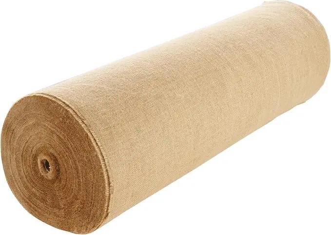 VEVOR Burlap Fabric Roll, 40” x 300 ft High Density Natural Jute Fiber Material for Outdoor Plant Care, Tree Wrap Roll, Decor, DIY Crafts, Wedding, Garden Weed Barrier, Plants & Trees Winter Covering by GreenHaven Gardens