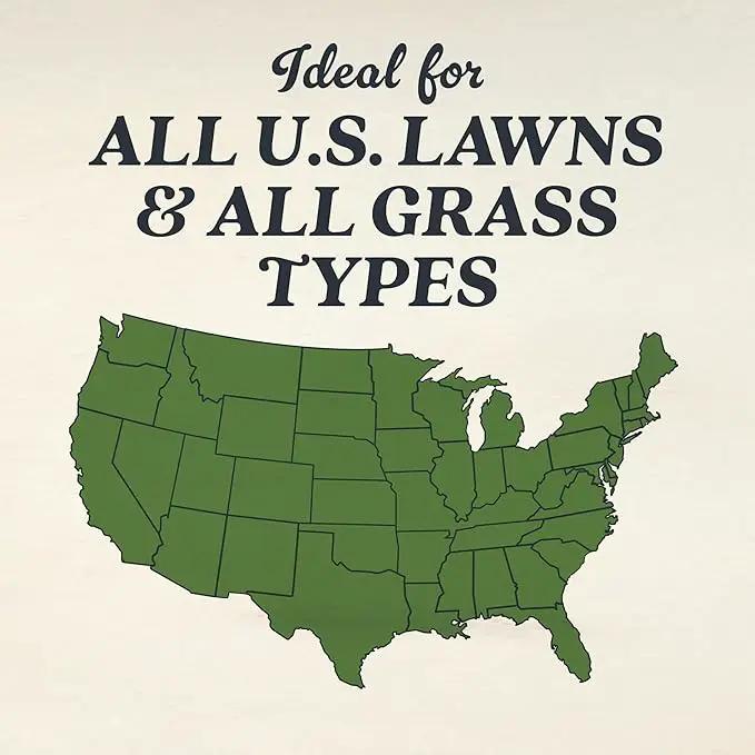 O.M. Scott and Sons Natural Grass Food, Food for Lawns, Fertilizes for up to 10 Weeks, Covers up to 2,000 sq. ft., 12.72 lbs. by GreenHaven Gardens