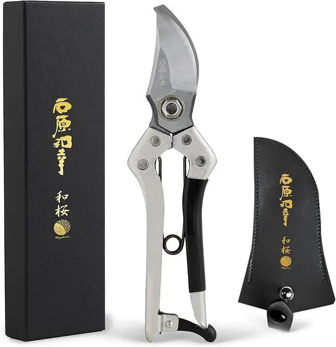 Wazakura Bypass Pruner (Stainless Steel) TypeB Kazuyuki Ishihara model by GreenHaven Gardens