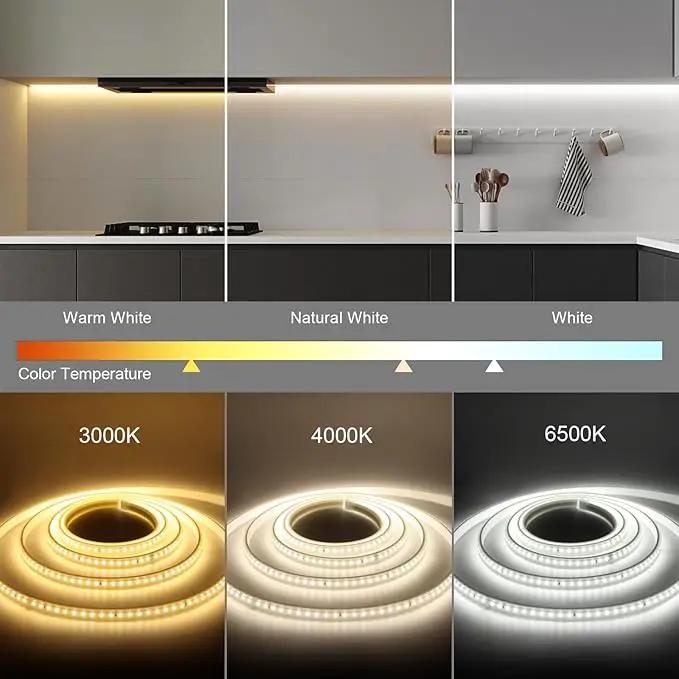 AIMENGTE Led Strip Lights for Outdoor - Waterproof Led Strip Lighting AC 110V, 360LEDs, 6500k LED Rope Lights for Garden, Patio, Lawn, Under Cabinet Kitchen, Bedroom Bathroom (9.9ft, Cool White) by GreenHaven Gardens