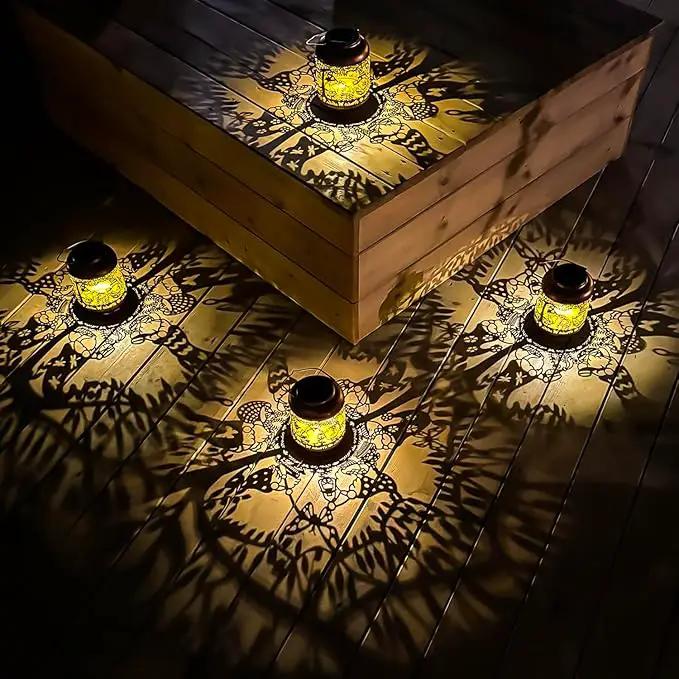 Gnomes Solar Lanterns Outdoor Waterproof,Hanging Solar Lights Gnome Gifts for Women Metal LED Decorative Light for Yard,Patio,Lawn,Tabletop,Pathway,Landscape,Garden Gnomes Decor by GreenHaven Gardens