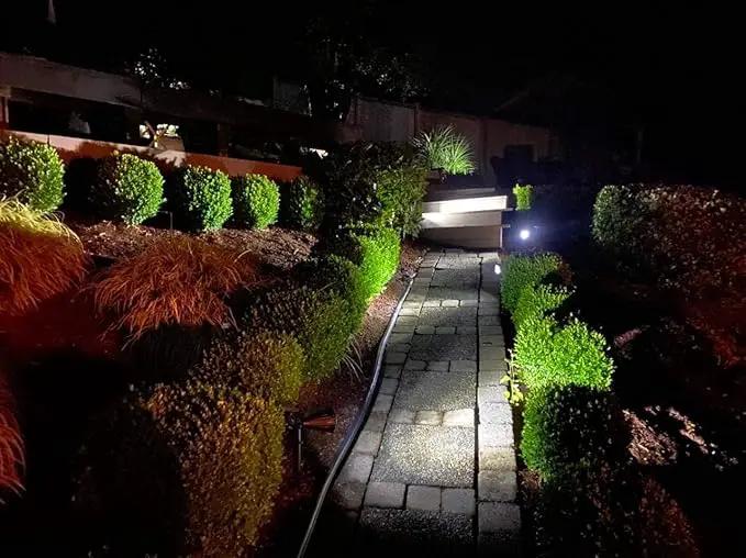 URPOWER Solar Lights Outdoor, Adjustable Solar Spot Lights Outdoor, 2-in-1 Waterproof Solar Landscape Spotlights Wall Light, Dusk-to-Dawn Solar Powered Outdoor Light for Garden, Yard, Pathway (2 Pack) by GreenHaven Gardens