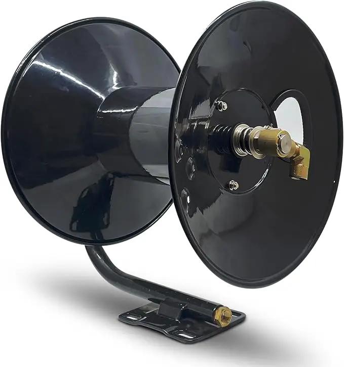 Heavy Duty Manual Pressure Washer Hose Reel (150 Feet) by GreenHaven Gardens