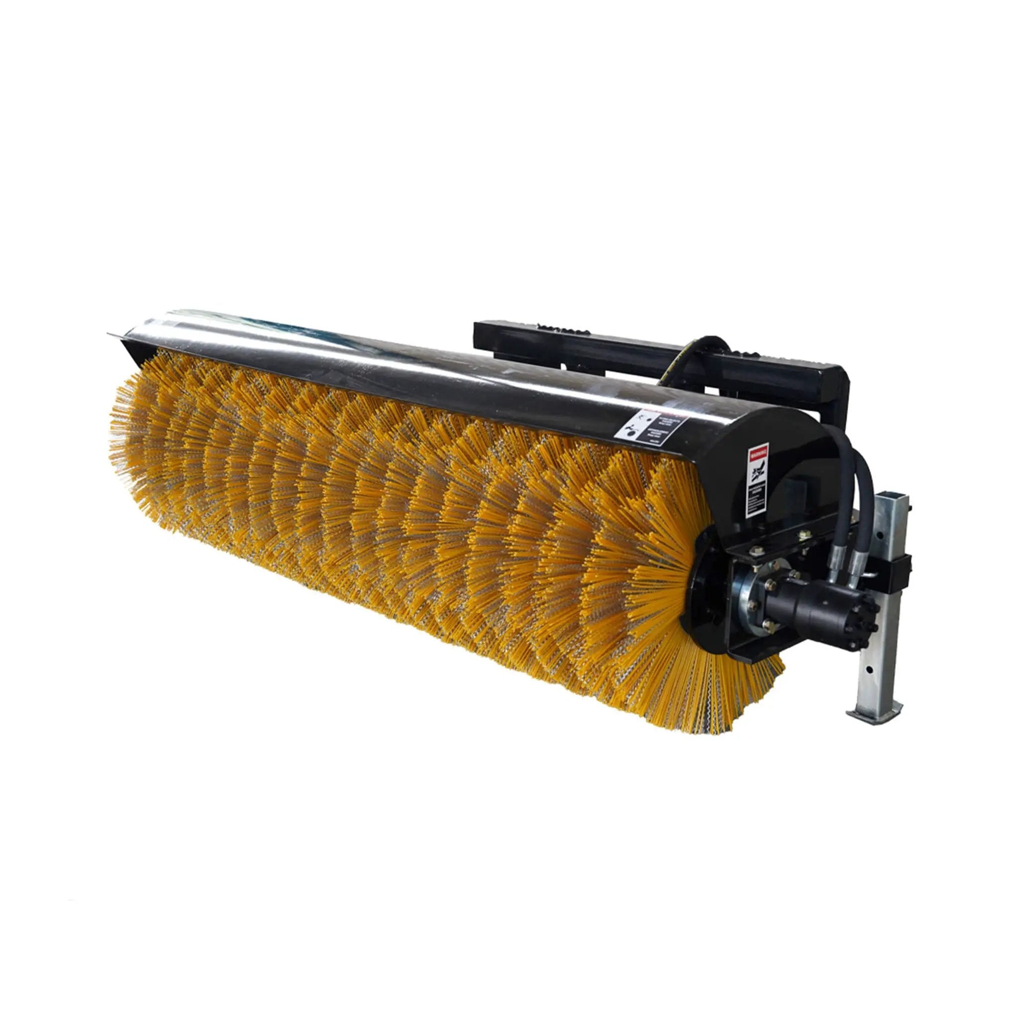72-Inch Heavy-Duty Skid Steer Hydraulic Rotary Angle Broom Sweeper (SAK97846) by SAKSBY WHOLESALE
