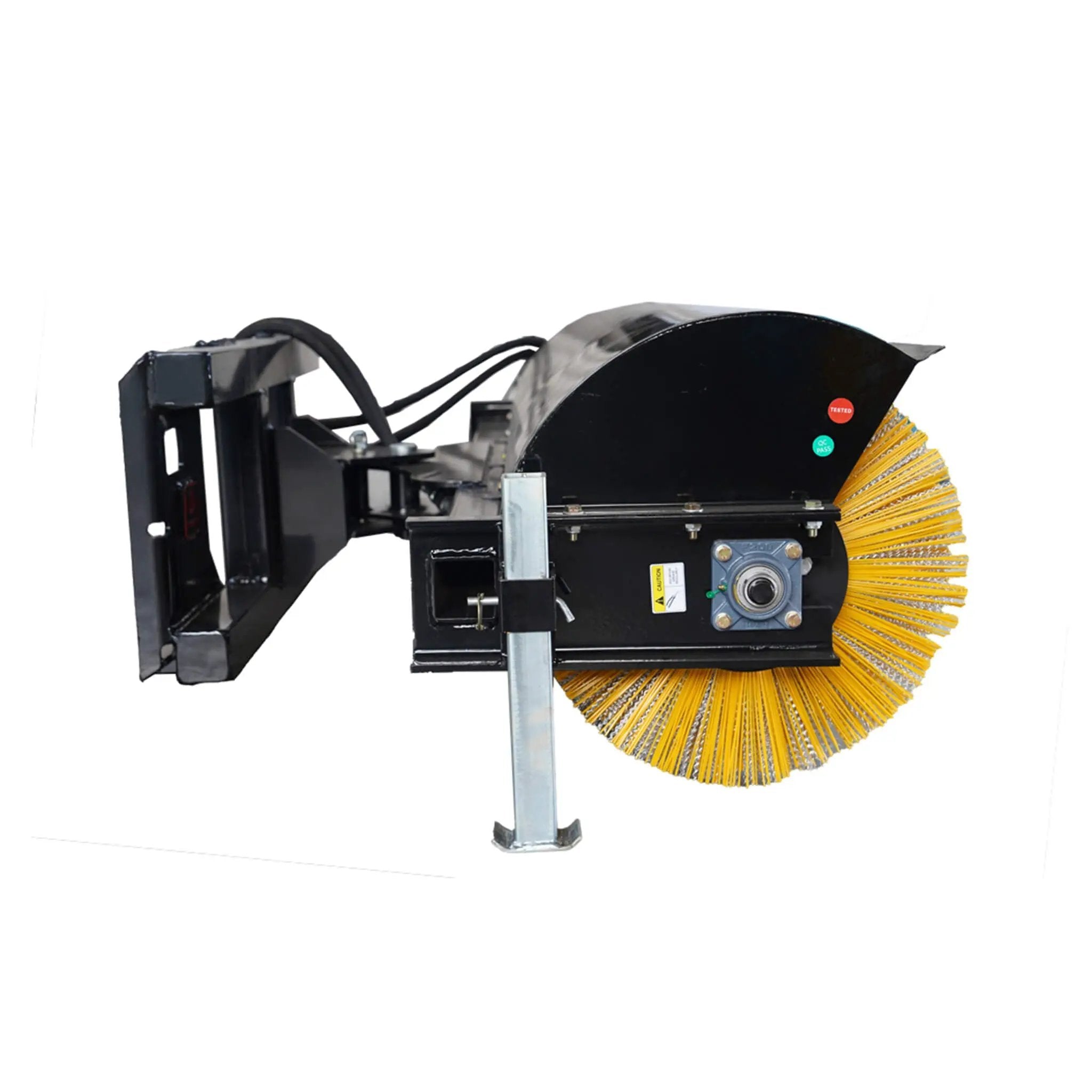 72-Inch Heavy-Duty Skid Steer Hydraulic Rotary Angle Broom Sweeper (SAK97846) by SAKSBY WHOLESALE